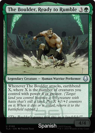 The Boulder, Ready to Rumble [Spanish]