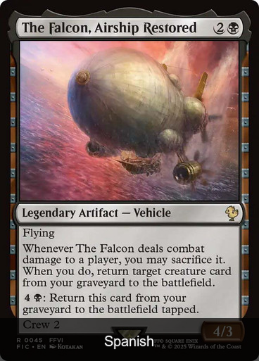 The Falcon, Airship Restored [Spanish]