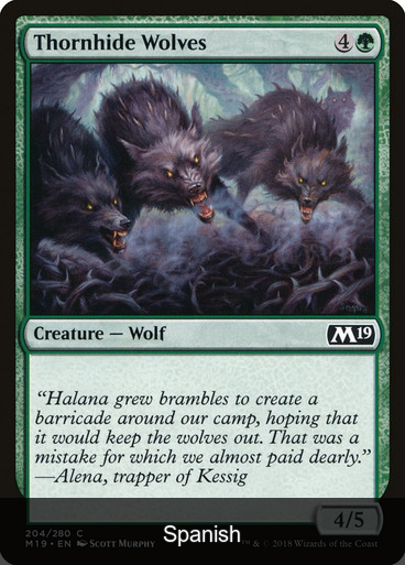 Thornhide Wolves [Spanish]