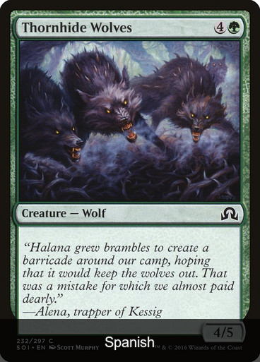 Thornhide Wolves [Spanish]