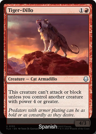 Tiger-Dillo [Spanish]