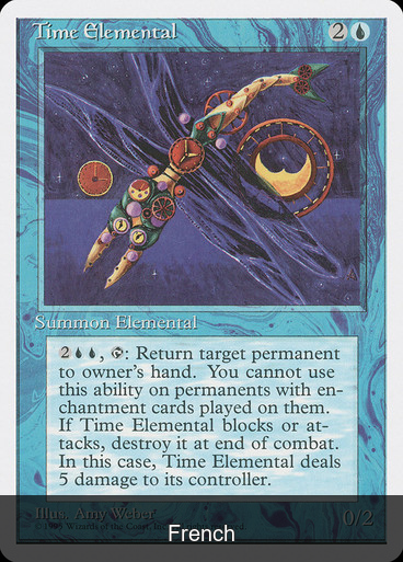 Time Elemental [French]