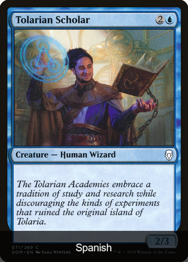 Tolarian Scholar [Spanish]