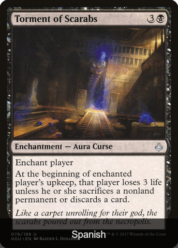 Torment of Scarabs [Spanish]