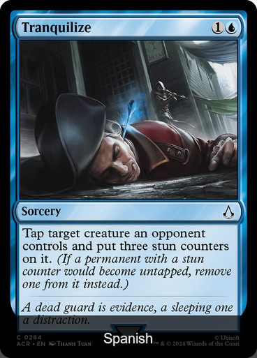 Tranquilize [Spanish]