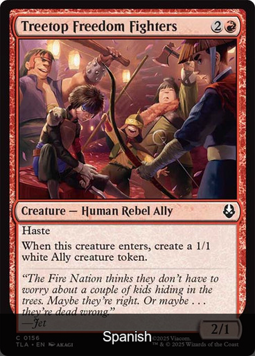 Treetop Freedom Fighters [Spanish]