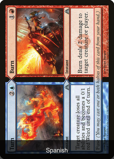 Turn // Burn [Spanish]