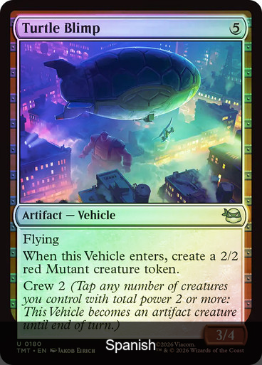 Turtle Blimp Foil [Spanish]