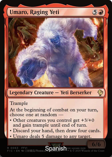 Umaro, Raging Yeti [Spanish]