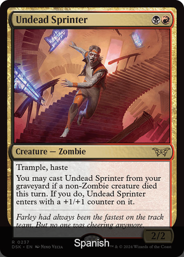 Undead Sprinter [Spanish]