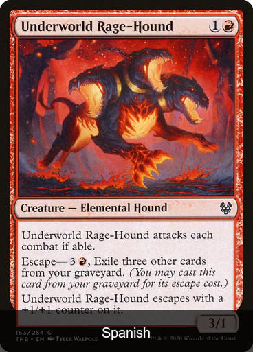 Underworld Rage-Hound [Spanish]