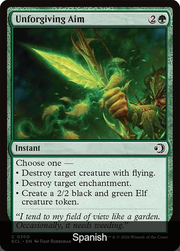Unforgiving Aim (Default) [Spanish]