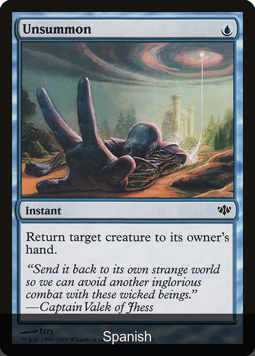 Unsummon [Spanish]