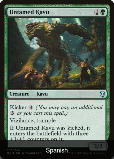 Untamed Kavu [Spanish]