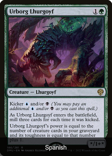 Urborg Lhurgoyf [Spanish]