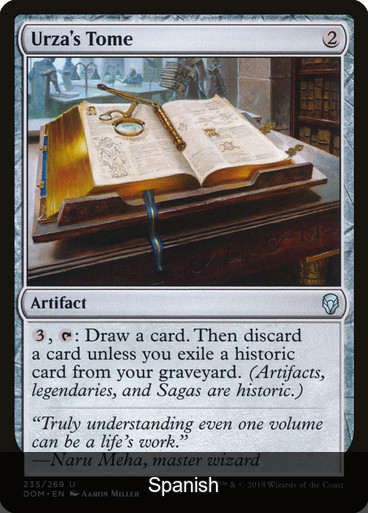 Urza's Tome [Spanish]