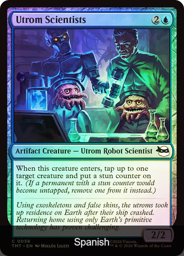 Utrom Scientists Foil [Spanish]