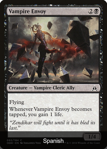 Vampire Envoy [Spanish]