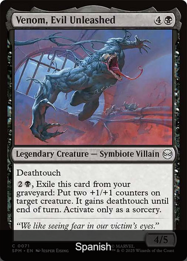 Venom, Evil Unleashed [Spanish]