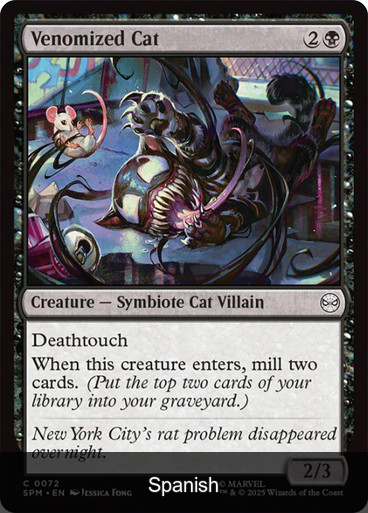 Venomized Cat [Spanish]