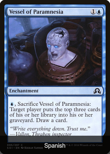 Vessel of Paramnesia [Spanish]
