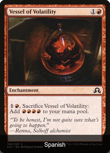Vessel of Volatility [Spanish]