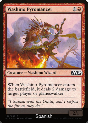 Viashino Pyromancer [Spanish]