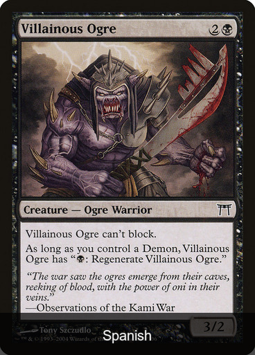 Villainous Ogre [Spanish]