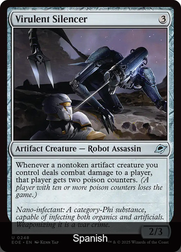 Virulent Silencer [Spanish]
