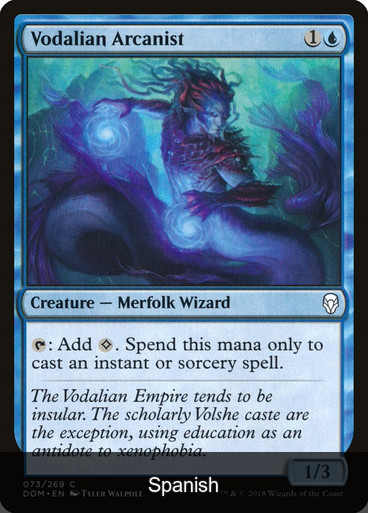 Vodalian Arcanist [Spanish]