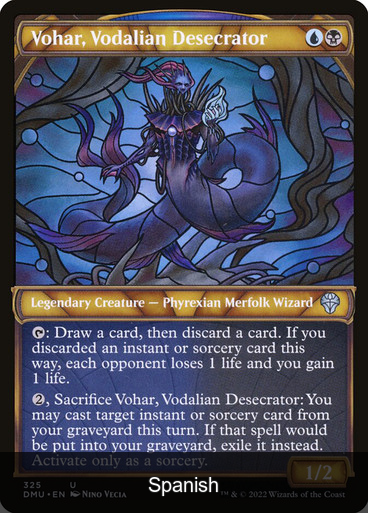 Vohar, Vodalian Desecrator (Showcase) [Spanish]