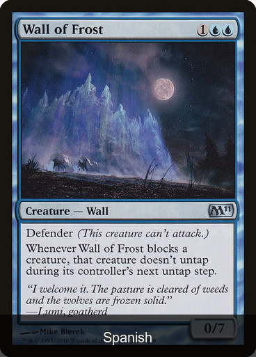 Wall of Frost [Spanish]