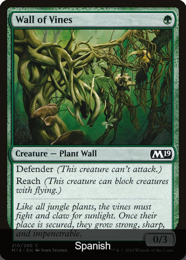 Wall of Vines [Spanish]
