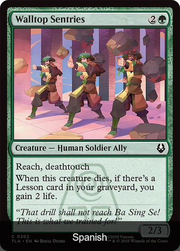 Walltop Sentries [Spanish]