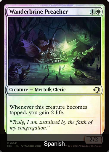 Wanderbrine Preacher (Default) Foil [Spanish]