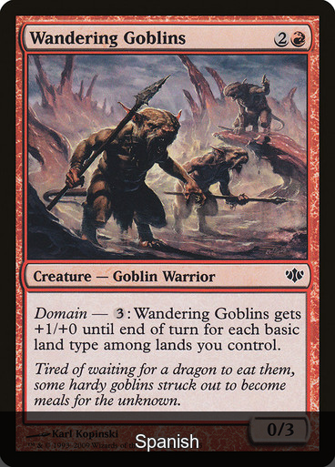 Wandering Goblins [Spanish]