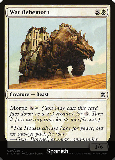 War Behemoth [Spanish]