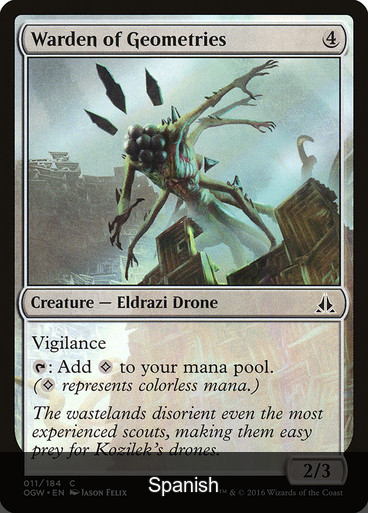 Warden of Geometries [Spanish]