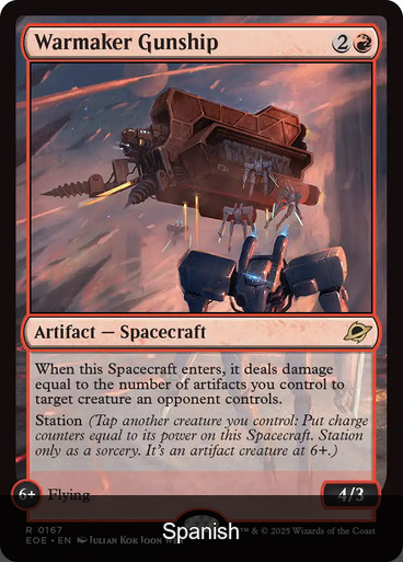 Warmaker Gunship [Spanish]