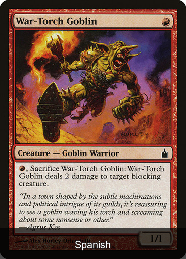 War-Torch Goblin [Spanish]