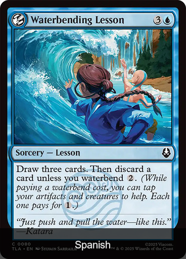Waterbending Lesson [Spanish]