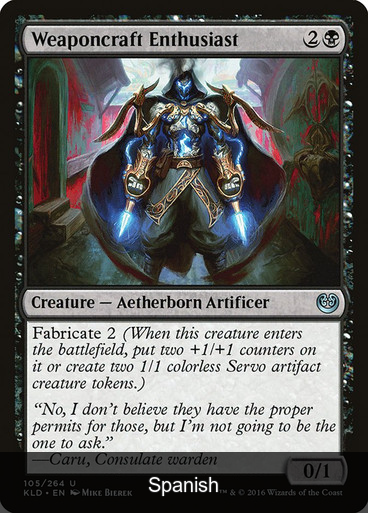Weaponcraft Enthusiast [Spanish]