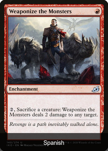 Weaponize the Monsters [Spanish]