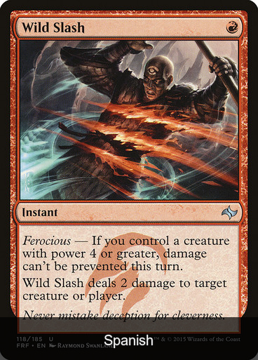 Wild Slash [Spanish]