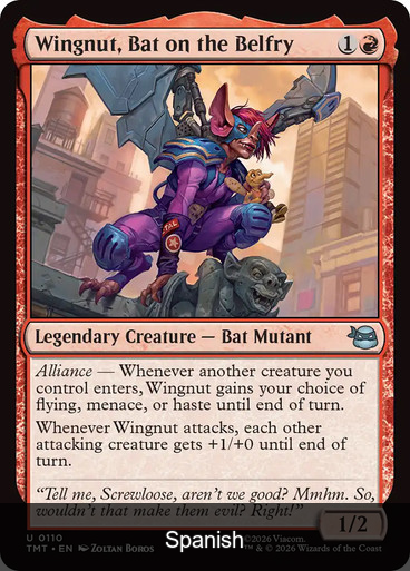 Wingnut, Bat on the Belfry [Spanish]