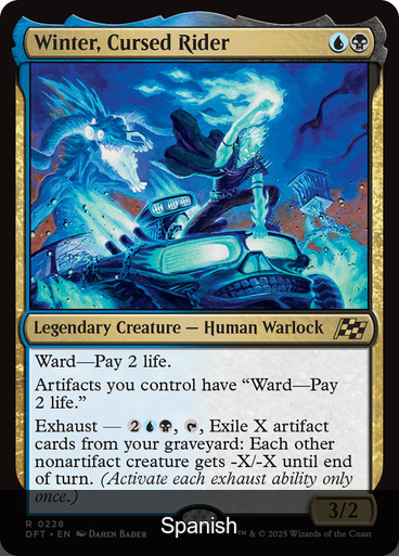 Winter, Cursed Rider [Spanish]