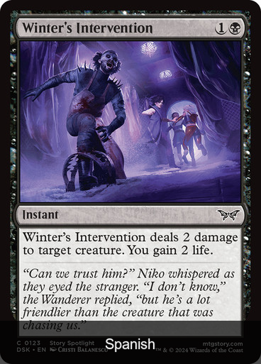 Winter's Intervention [Spanish]