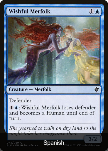 Wishful Merfolk [Spanish]