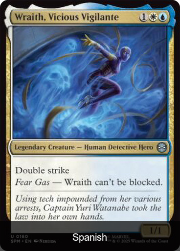 Wraith, Vicious Vigilante [Spanish]