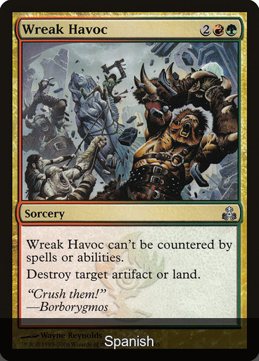 Wreak Havoc [Spanish]